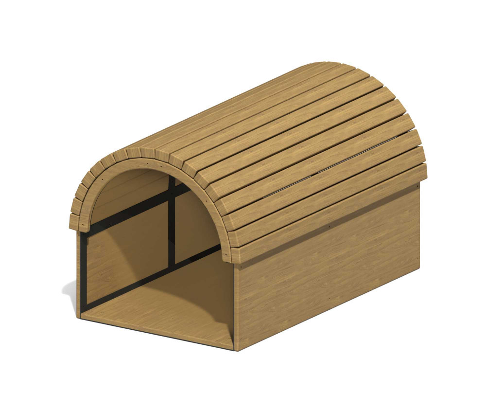 Препятствие для собак "Эко Домик-лаз"